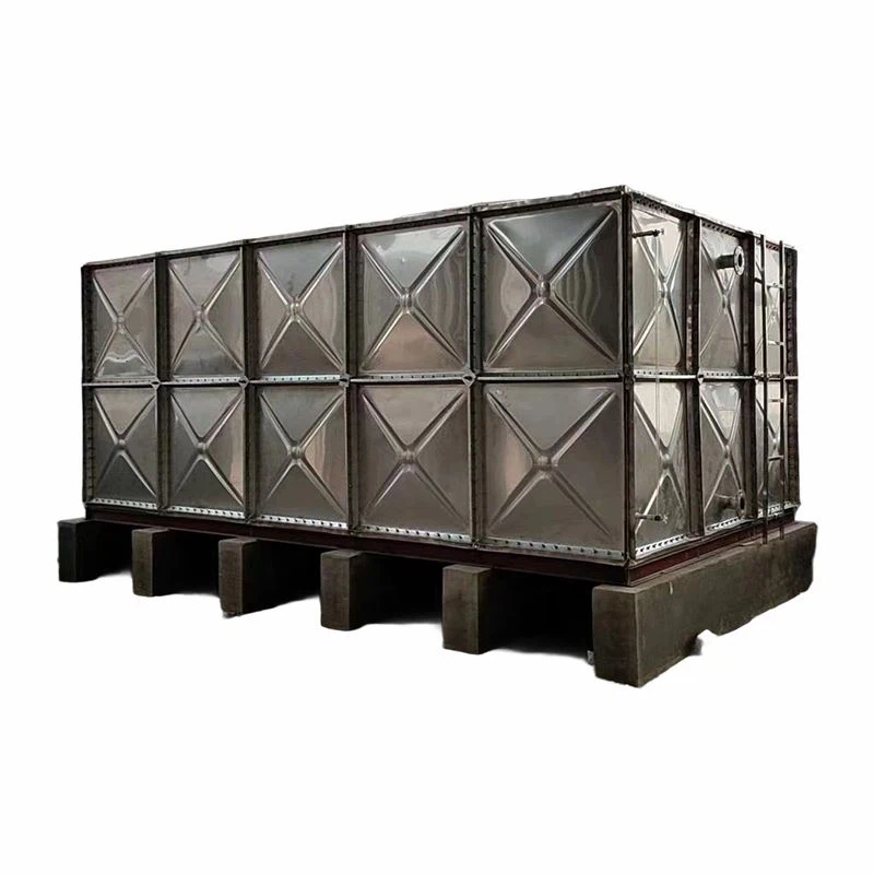 Tanque cuadrado de acero inoxidable